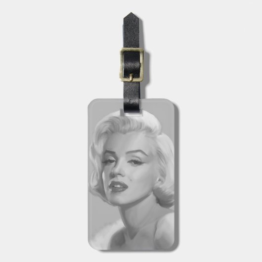 Klassieke schoonheid bagagelabel (Voorkant verticaal)