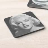 Klassieke schoonheid bier onderzetter (Linkerzijde)