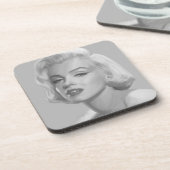 Klassieke schoonheid bier onderzetter (Linkerzijde)