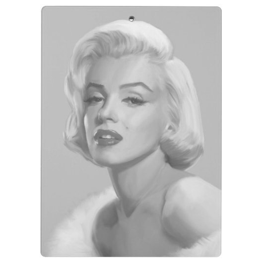 Klassieke schoonheid klembord (Achterkant)