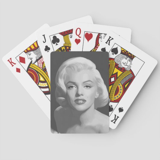 Klassieke schoonheid pokerkaarten (Achterkant)