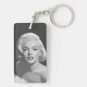 Klassieke schoonheid sleutelhanger (achterkant)