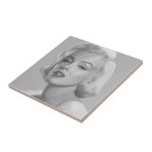 Klassieke schoonheid tegeltje (Zijkant)