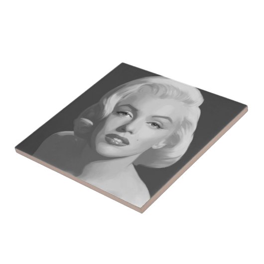 Klassieke schoonheid tegeltje (Zijkant)