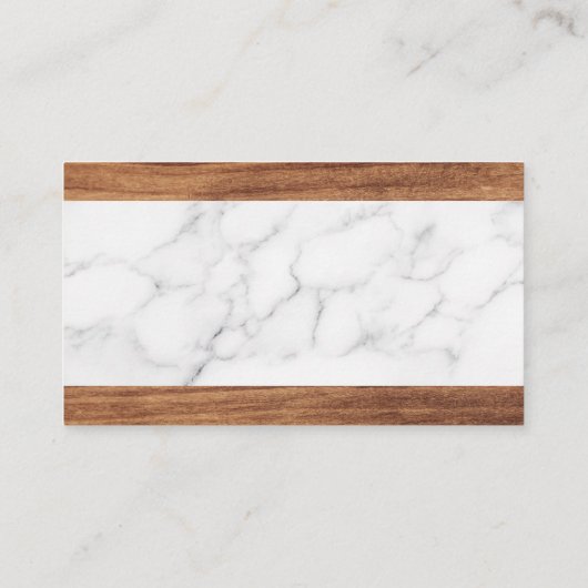 Klassieke Schoonmaakservice | Houten Schoonmaak Ho Visitekaartje (Achterkant)