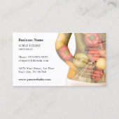 Klassieke schoonmaakstof voedingsstof visitekaartje (Voorkant)