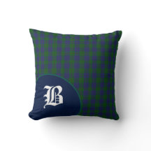 Klassieke Schotse Barclay Tartan Pset Monogram
