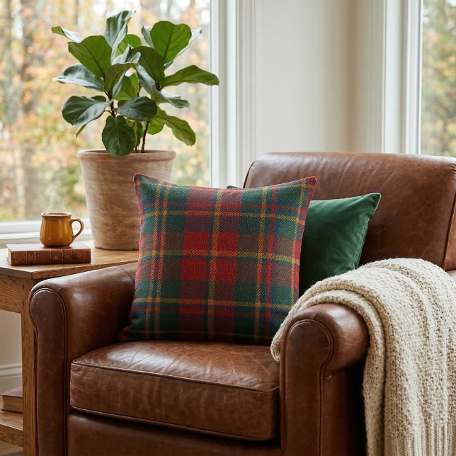 Klassieke Schotse Tartan Plaid Kussen (Creator heeft geüpload)