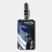 klassieke schuilplaats voor sportwagen bagagelabel (Voorkant verticaal)