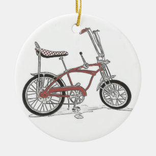 Klassieke Schwinn Stingray Muscle Bike Keramisch Ornament