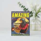 Klassieke science fiction 1 briefkaart (Staand voorkant)