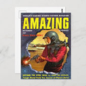 Klassieke science fiction 1 briefkaart (Voorkant / Achterkant)