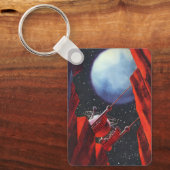 Klassieke Science-Fiction, Canyon Space Maanauto Sleutelhanger (Voorkant)