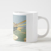 Klassieke Science-Fiction Steampunk Cabriolet Grote Koffiekop (Rechts)