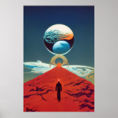 Klassieke  science fition Fantasy Portal Poster (Voorkant)