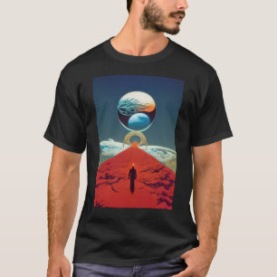 Klassieke science fition Fantasy Portal T-shirt