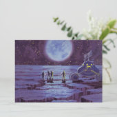Klassieke Sciencefiction Aardingsverkenner Buitena (Staand voorkant)