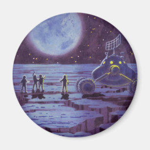 Klassieke Sciencefiction Aardingsverkenner Buitena Magneet