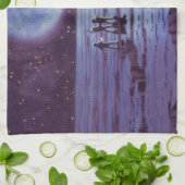 Klassieke Sciencefiction Aardingsverkenner Buitena Theedoek (Gevouwen)