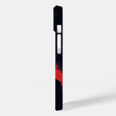 Klassieke Sciencefiction-astronaut in de ruimte Case-Mate iPhone Case (Achterkant / Links)