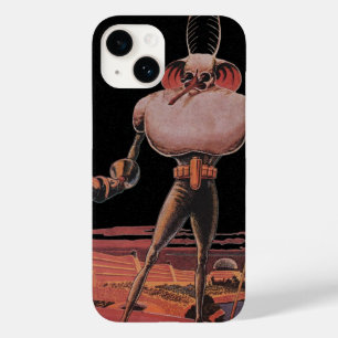 Klassieke Sciencefiction Astronaut Schudt Hand Bui Case-Mate iPhone Case