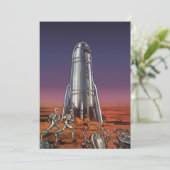 Klassieke sciencefiction, astronauten Kever Buiten (Staand voorkant)