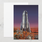 Klassieke sciencefiction, astronauten Kever Buiten (Voorkant / Achterkant)