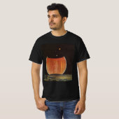 Klassieke sciencefiction, astronauten op Ganymede T-shirt (Voorkant volledig)