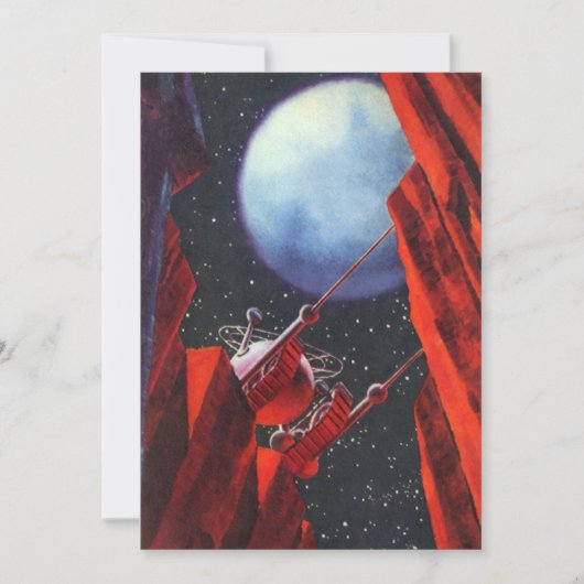Klassieke sciencefiction, Canyon-ruimtemaanrover (Voorkant)