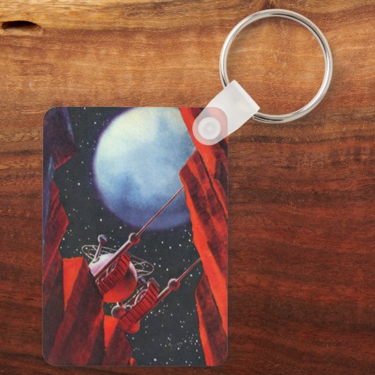 Klassieke sciencefiction, Canyon Space Moon Rover Sleutelhanger (Achterkant)