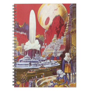 Klassieke sciencefiction, de verloren stad Atlanti Notitieboek