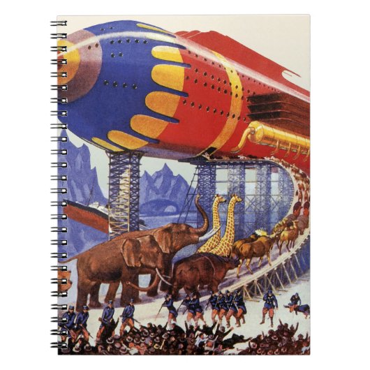 Klassieke sciencefiction, de wilde dieren van Noah Notitieboek (Voorkant)
