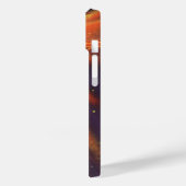 Klassieke sciencefiction, gloeiende raket in de ru Case-Mate iPhone case (Achterkant / Links)