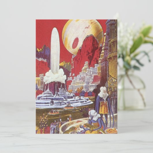 Klassieke sciencefiction, het verloren Atlantis (Staand voorkant)