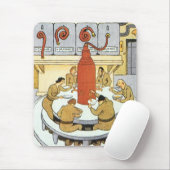 Klassieke sciencefiction, laboratoriumwetenschappe muismat (Met muis)