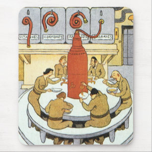 Klassieke sciencefiction, laboratoriumwetenschappe muismat