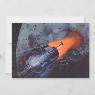 Klassieke sciencefiction, Maanraket die opstijgt