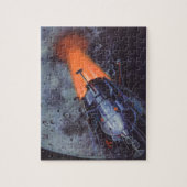 Klassieke sciencefiction, Maanraket opstijgend Legpuzzel (Verticaal)
