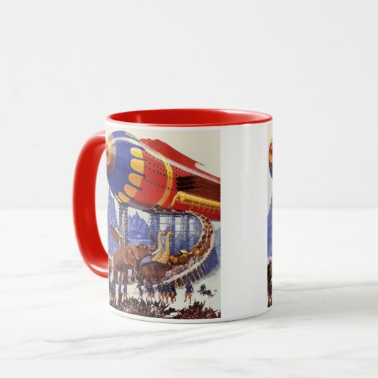 Klassieke sciencefiction, Noachs Ark Wilde Dieren Mok (Voorkant links)