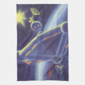 Klassieke Sciencefiction Om de Aarde Cirkelend Rui Theedoek (Verticaal)