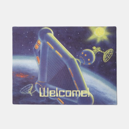 Klassieke Sciencefiction Om de Aarde wentelend Rui Deurmat (Voorkant)