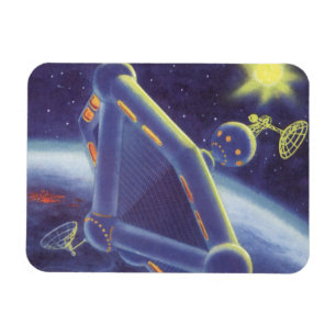 Klassieke Sciencefiction Om de aarde wentelend Rui Magneet