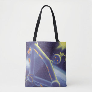 Klassieke Sciencefiction Om de Aarde wentelend Rui Tote Bag