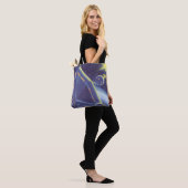Klassieke Sciencefiction Om de Aarde wentelend Rui Tote Bag (Op model)