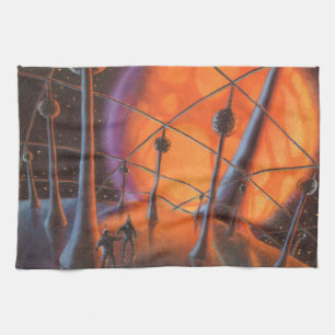 Klassieke Sciencefiction, Oranje Zon en Buitenaard Theedoek
