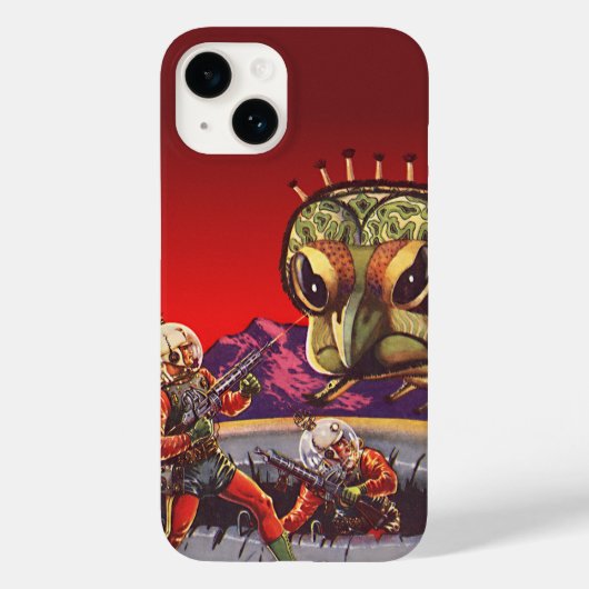 Klassieke Sciencefiction Reuzen Duizendpoot Insect Case-Mate iPhone Case (Achterkant)