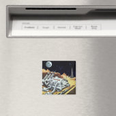 Klassieke Sciencefiction, Ruimtestation op de Maan Magneet (Insitu (Vaatwasser))