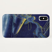 Klassieke sciencefiction, Sci-Fi buitenaards wezen Case-Mate iPhone Case (Achterkant (horizontaal))