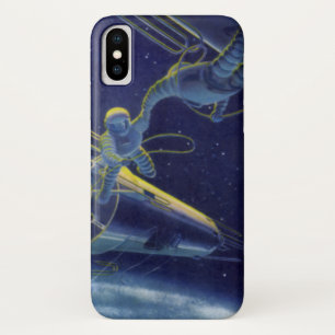 Klassieke sciencefiction, Sci-Fi buitenaards wezen iPhone X Hoesje