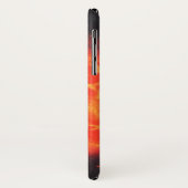 Klassieke sciencefiction, Sci Fi-raket, Rode Plane Case-Mate iPhone Case (Achterkant/links)